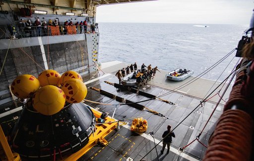 Artemis II Orion Underway Recovery Test 11 (URT-11) - Day 5