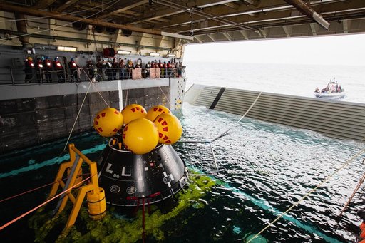 Artemis II Orion Underway Recovery Test 11 (URT-11) - Day 5