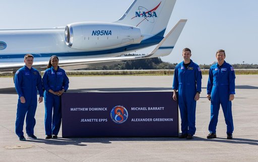 NASA’s SpaceX Crew-8 Crew Arrival at Kennedy Space Center