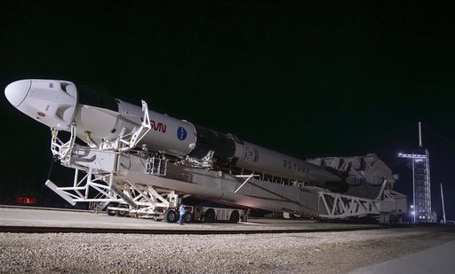 NASA/SpaceX Crew-8 Rollout for Launch