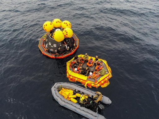 Artemis II Orion Underway Recovery Test 11 (URT-11) - Day 5