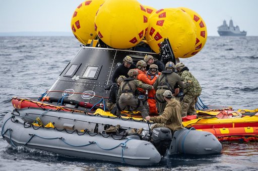 Artemis II Orion Underway Recovery Test 11 (URT-11) - Day 5