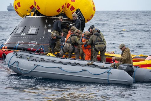 Artemis II Orion Underway Recovery Test 11 (URT-11) - Day 5