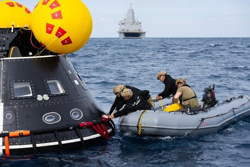 Artemis II Orion Underway Recovery Test 11 (URT-11) - Day 5