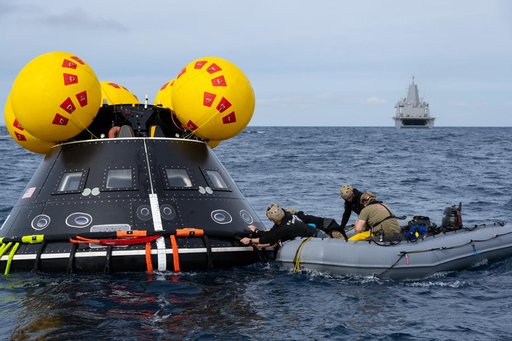 Artemis II Orion Underway Recovery Test 11 (URT-11) - Day 5