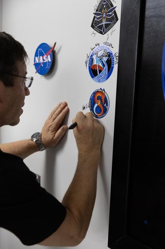 SpaceX Crew-8 Mission Logo (Zap the Wall)