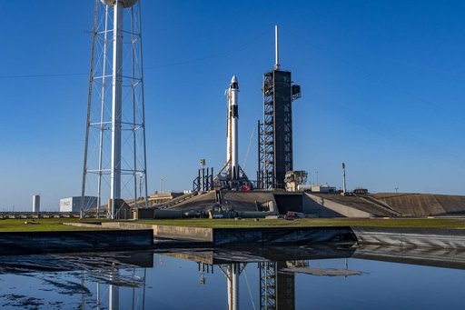 NASA/SpaceX Crew-8 Vertical at LC-39A
