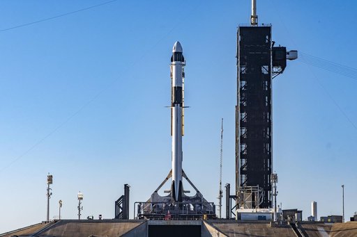 NASA/SpaceX Crew-8 Vertical at LC-39A
