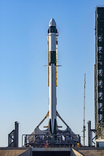 NASA/SpaceX Crew-8 Vertical at LC-39A