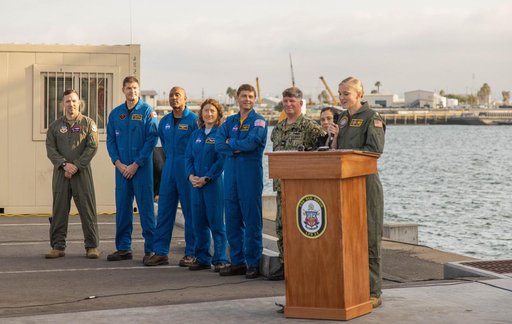 URT-11 NASA & Navy Joint Press Conference