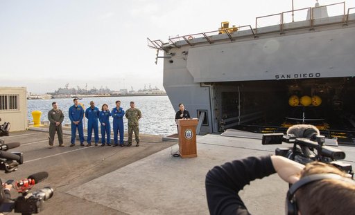 URT-11 NASA & Navy Joint Press Conference