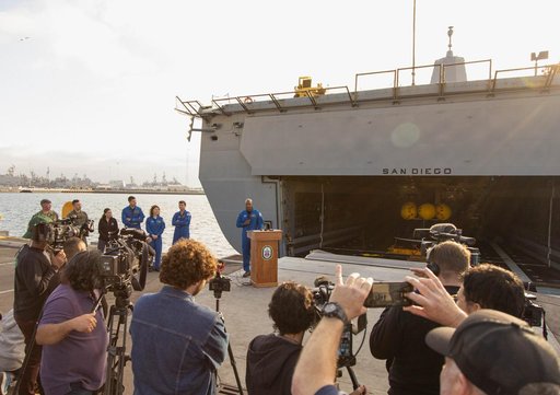 URT-11 NASA & Navy Joint Press Conference