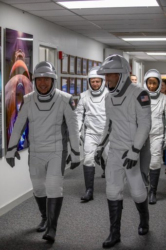 SpaceX Crew-8 Suit-Up