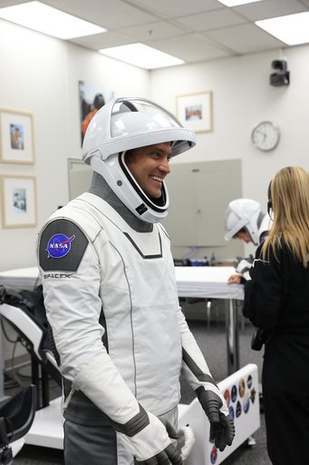 SpaceX Crew-8 Suit-Up