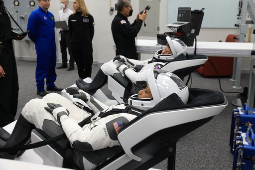 SpaceX Crew-8 Suit-Up