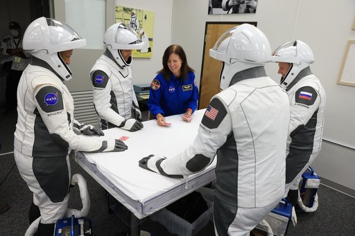 SpaceX Crew-8 Suit-Up