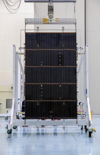 Europa Clipper Solar Wing Deployment