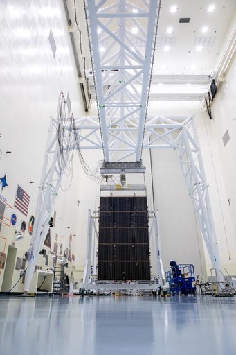 Europa Clipper Solar Wing Deployment