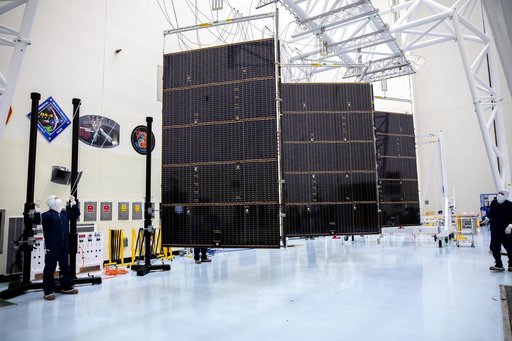 Europa Clipper Solar Wing Deployment
