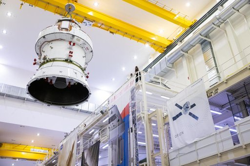 Orion Vac Chamber Lift and Load Operations