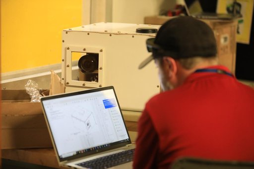 Airborne Instrumentation for Real-world Video of Urban Environments (AIRVUE) Sensor Pod on NASA’s Kennedy Space Center’s Helicopter
