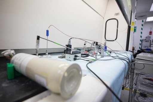 Molten Regolith Electrolysis Project Testing