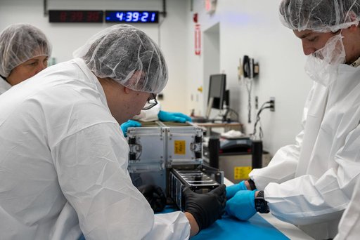 Firefly Demo-2 Payload Processing - KUbeSat-1 Integration