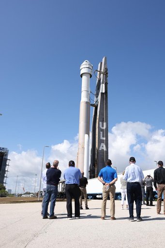 Boeing CFT Rollout For Launch