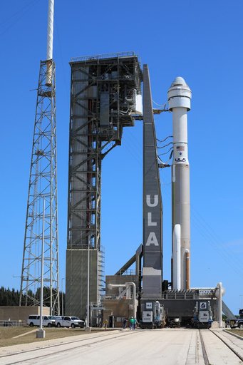 Boeing CFT Rollout for Launch