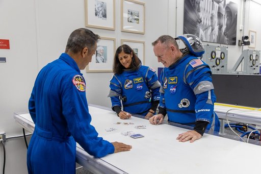 NASA’s Boeing Crew Flight Test Astronaut Suit Up (Scrubbed)