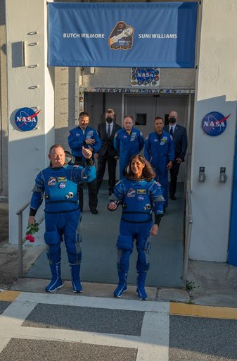 NASA’s Boeing Crew Flight Test Astronaut Walkout (Scrubbed)
