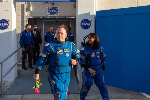 NASA’s Boeing Crew Flight Test Astonaut Walkout (Scrubbed)