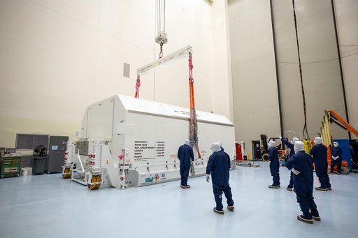 Europa Clipper Spacecraft Unboxing
