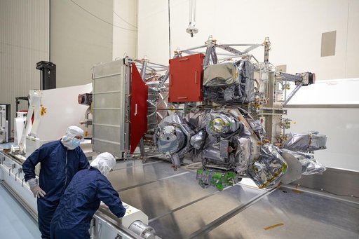 Europa Clipper Spacecraft Unboxing