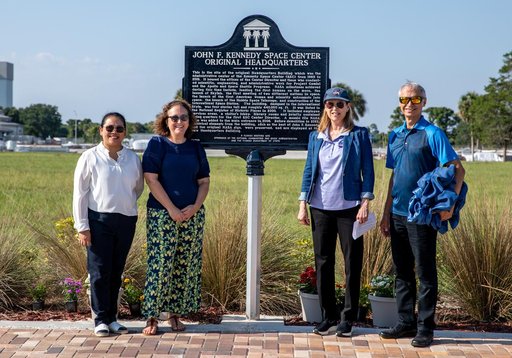 Old KSC Headquarters Historic Marker Ceremony