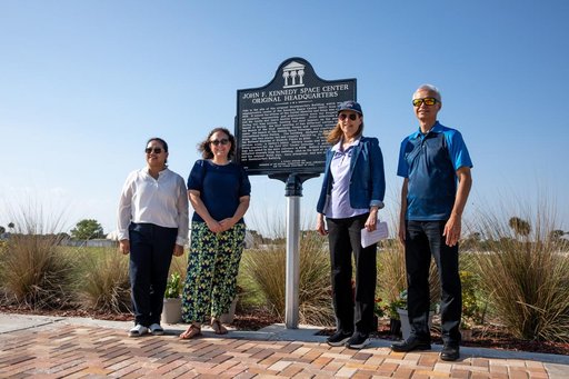 Old KSC Headquarters Historic Marker Ceremony