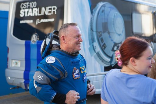 NASA's Boeing Crew Flight Test Astronaut Walkout