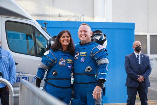 NASA's Boeing Crew Flight Test Astronaut Walkout