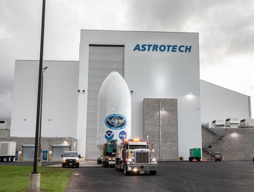 GOES-U Transport to Launch Complex 39A