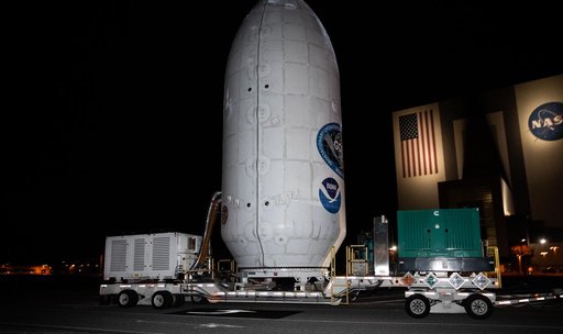 GOES-U Transport to Launch Complex 39A