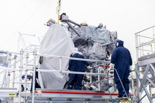Europa Clipper High Gain Antenna Install