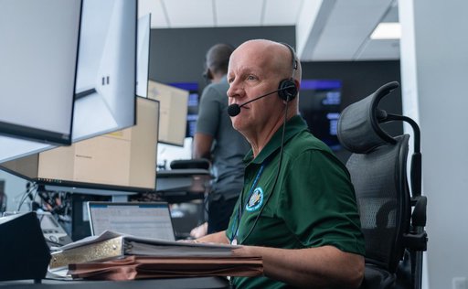 LSP Personnel Rehearse GOES-U Launch at SpaceX Hangar X