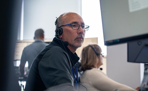 LSP Personnel Rehearse GOES-U Launch at SpaceX Hangar X