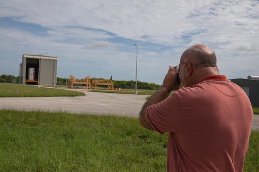 Artemis II SRBs Media Viewing Event