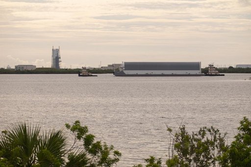 Artemis II Core Stage Arrival