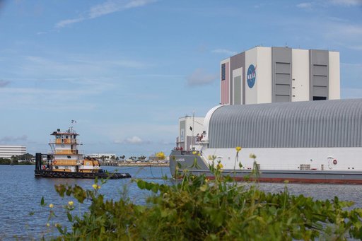 Artemis II Core Stage Arrival