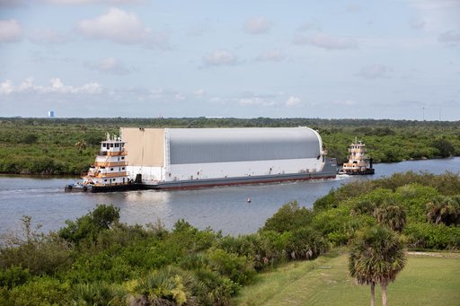 Artemis II Core Stage Arrival at KSC