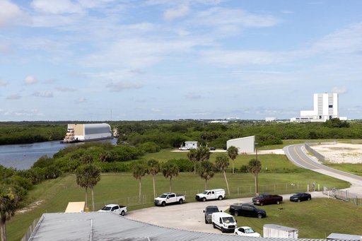 Artemis II Core Stage Arrival