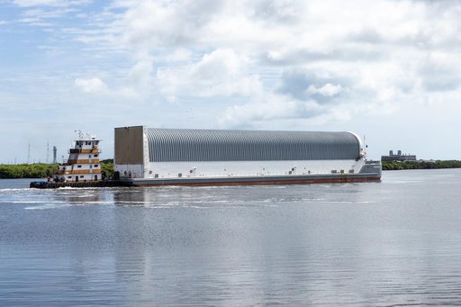 Artemis II Core Stage Arrival