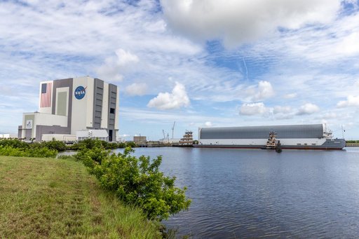 Artemis II Core Stage Arrival
